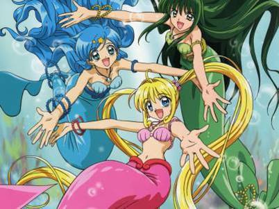Hanon,Lina a Luchia - mermaid melody